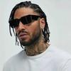 Sunglasses Men'S Rectangle Small Frame Personalized Street Glasses Hip Hop Sunglasses Women