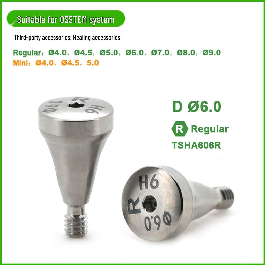 Лечебный абатмент Osstem для дентального имплантата Восстановление одного зуба