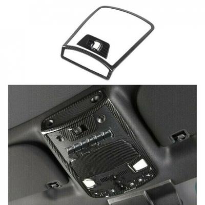 Накладка рамки плафона переднего света для чтения для Ford F150 15-20, углеволокно