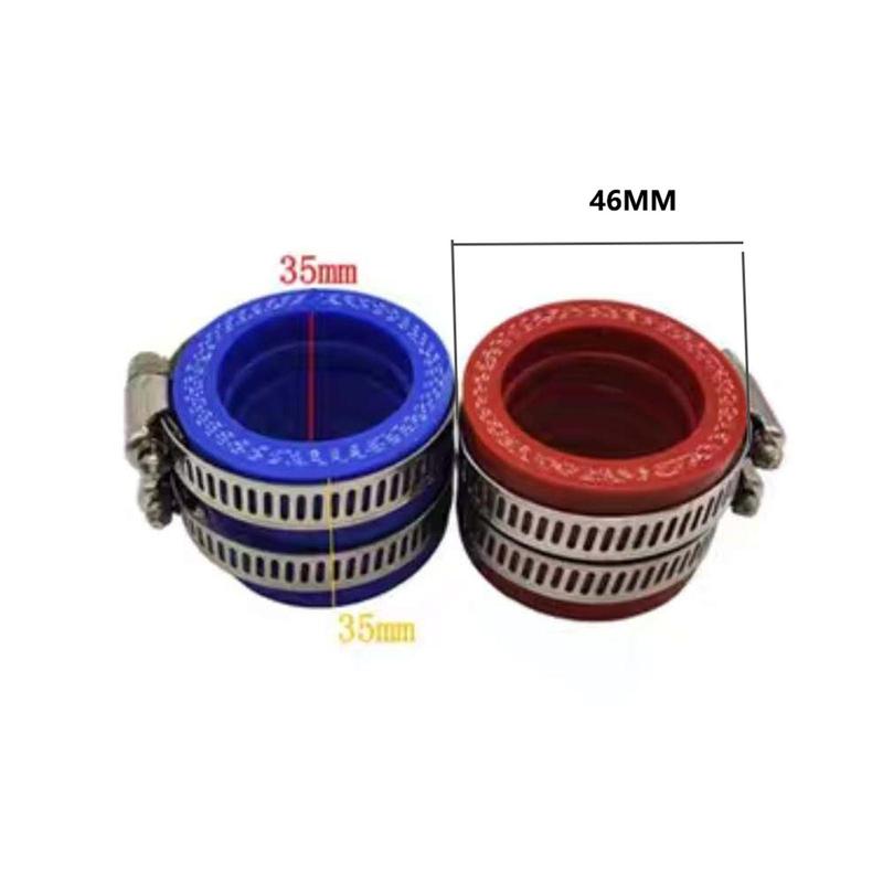 Silicone Carburetor Adapter Interface Heat Resistant Motorcycle Air Intake Pipe Fastener for ZSDTRP MIKUNI KOSO PWK Scooter ATV