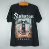 Винтажная футболка с тура Sabaton 2014 года