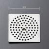 Round Square Shape Floor Drain Net Cover Stainless Steel Hair Filter Useful Drain Cover