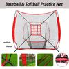 Baseball Practice Net Hitting & Pitching Softball Practice Net Portable Outdoor Baseball Training Set