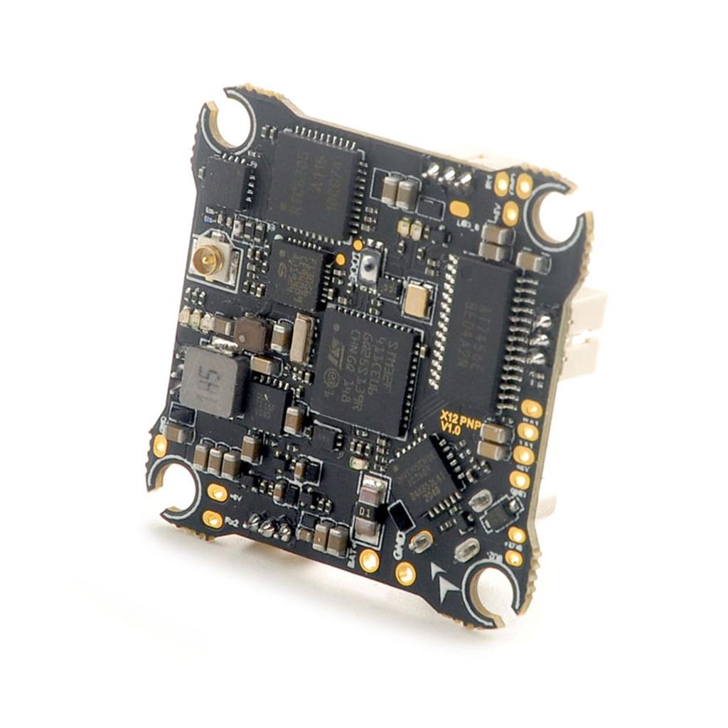 Контроллер полета HappyModel X12 5-в-1 Встроенный регулятор скорости 12 А и поддержка OPENVTX 1-2 с ELRS для гоночных дронов FPV