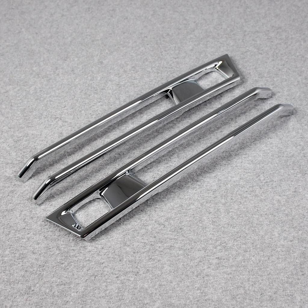 RUIQ Хромированная накладка/рамка передней противотуманной фары серии Nissan Serena C28, специально разработанная для Nissan Serena.