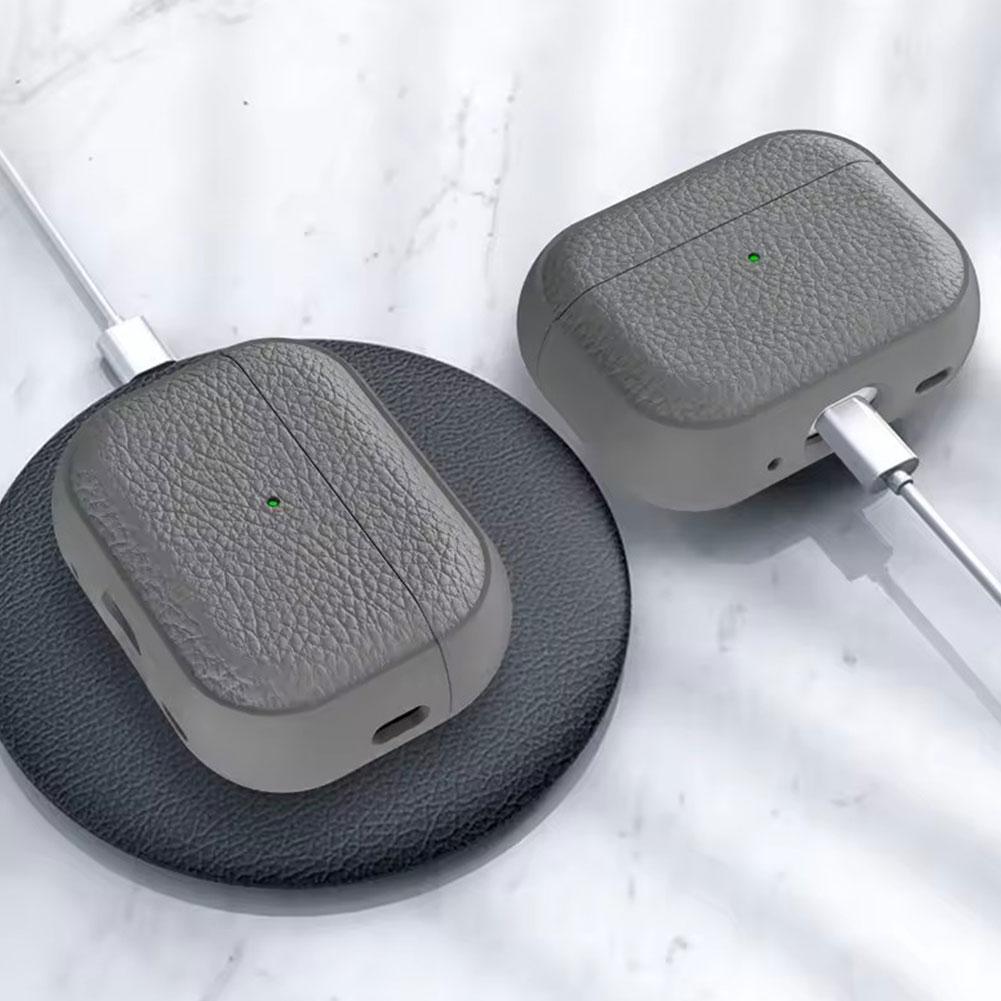 2025 Чехол Capa для AirPods Pro 3 Мягкий ТПУ Кожаный Дизайн Защитный Чехол Для Чехлов AirPods Pro3 С Ремешком