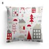 45*45cm Decorative Cushion Cover Christmas Santa Claus Pillow Cover Christmas Decoration Pillowcase Cushions For Sofa Home Gifts