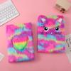 Cartoon Plush Notebook, Creative and Cute Plush Notebook, Children's Hand Account Notebook