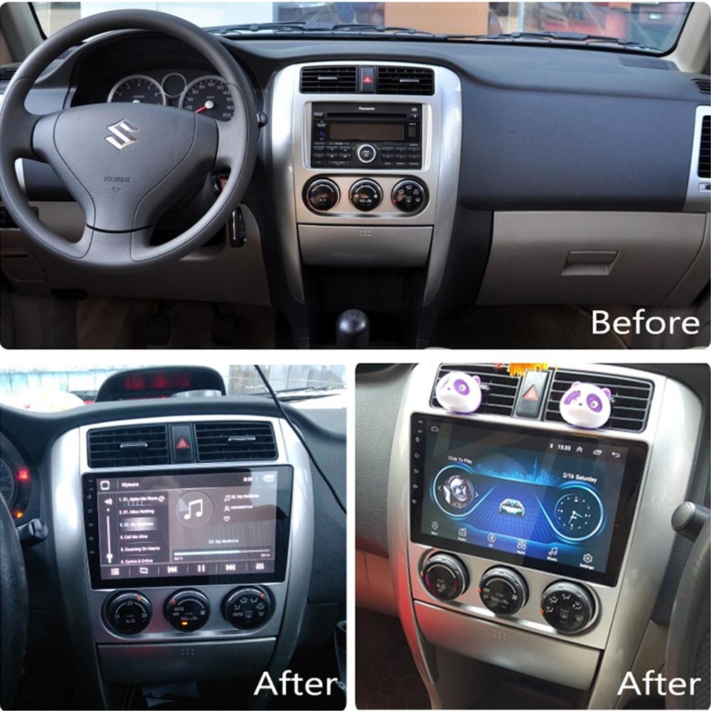 Android Car Radio For Suzuki Liana 2004-2007 Multimedia Player Head Unit Stereo GPS Navigation BT WIFI 1+16GB