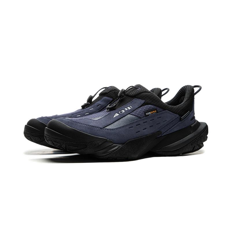 Кроссовки унисекс Li Ning CF Trail Lite Casual Outdoor Hiking Shoes Blue Black AHCU035-2