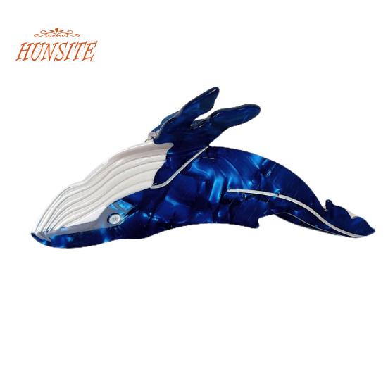 2 шт. противоскользящие заколки для волос в форме кита для женщин — инструмент для укладки головных уборов с густыми и тонкими волосами