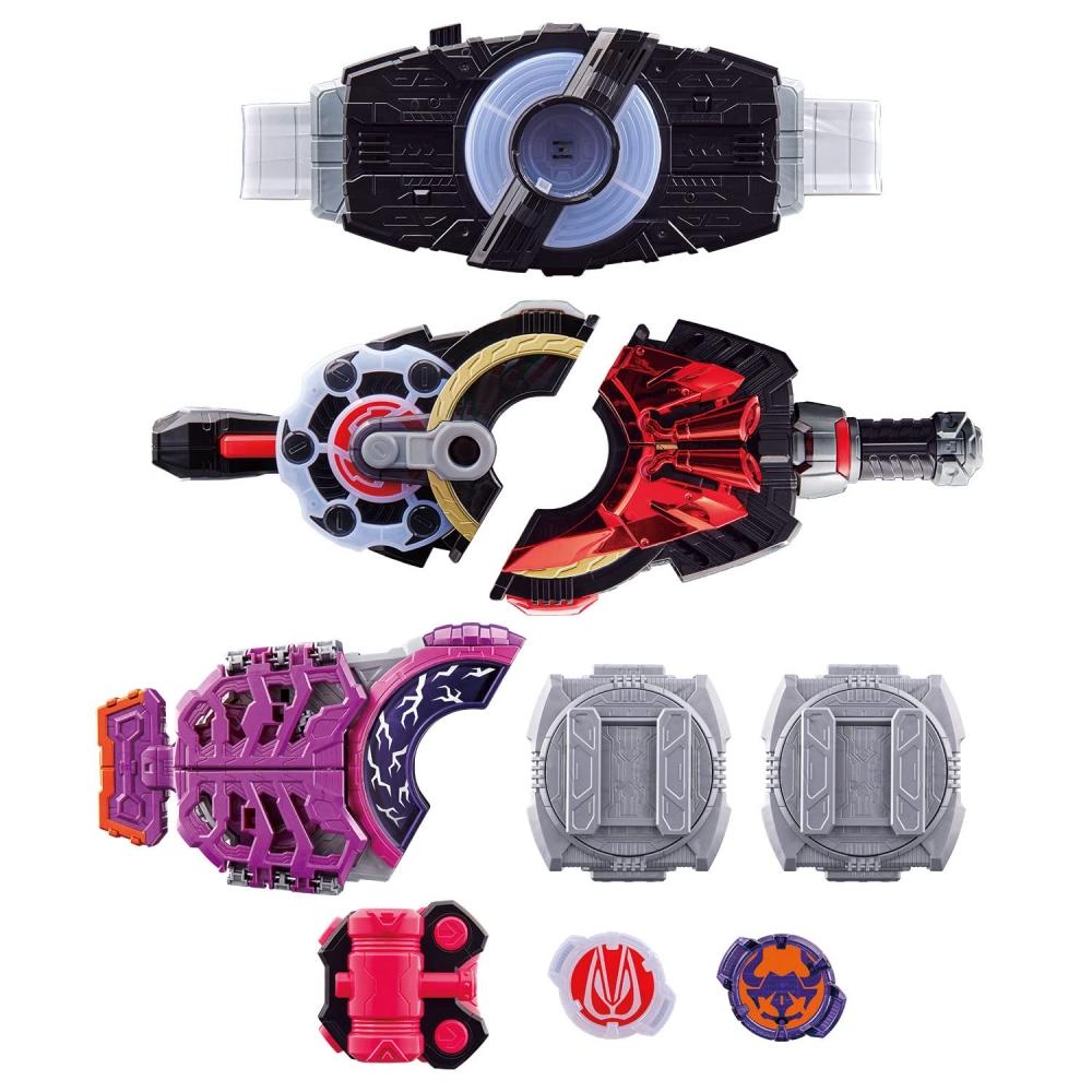 Bandai Kamen Rider Geets Transformation Belt DX Desire Driver & Zombie Rays Buckle & Rays Buckle Holder (Целевой возраст: 3 года и старше)