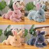 Plush Rabbit Simulation Stuffed Toy Animal Dolls Room Decoration Kids Gifts