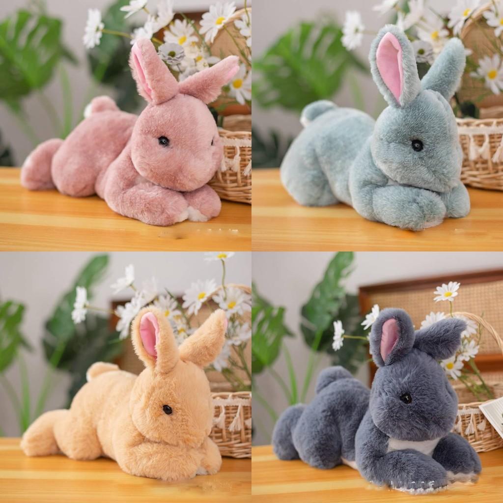Plush Rabbit Simulation Stuffed Toy Animal Dolls Room Decoration Kids Gifts