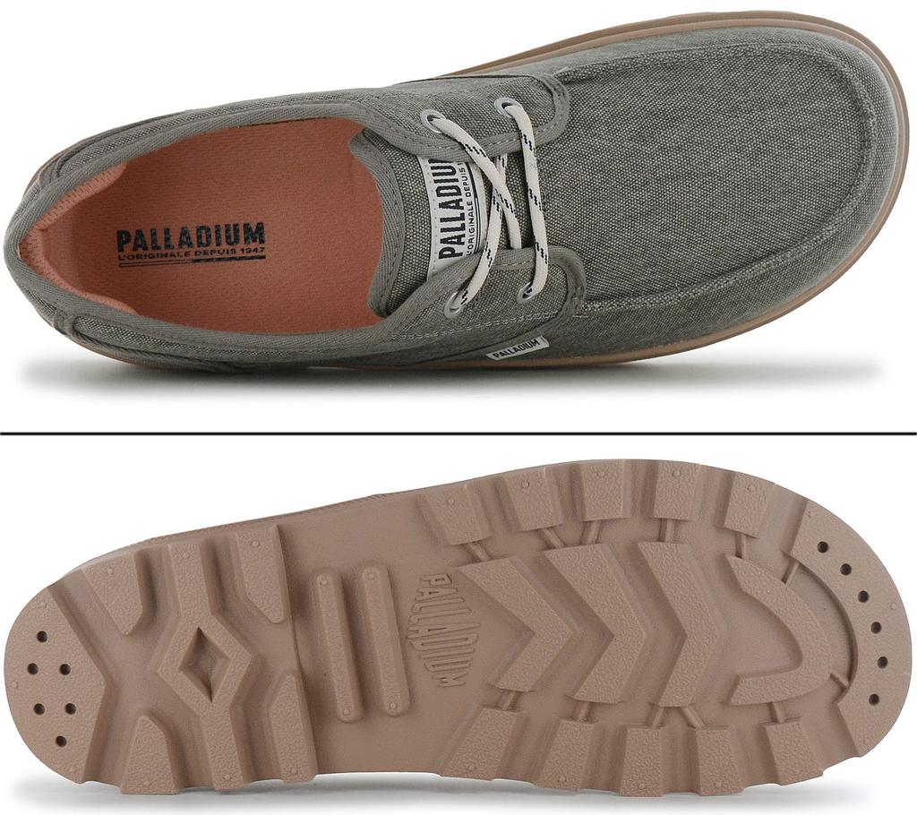 Palladium Dunelite Moc Cush - Мужские Кроссовки Обувь Холст Зеленый 04660-308-M ОРИГИНАЛ