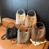 Hand Carrying Bucket Bag Women's New Trendy Shoulder Bag Large Capacity Messenger Bag Casual Versatile Handbag