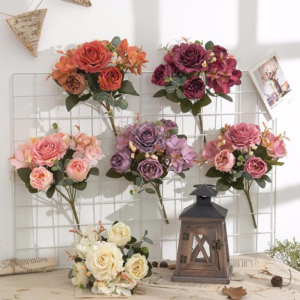 29*20*20 CM Artificial Flowers 50g Cotton Home Decor Plastic