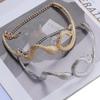 Alloy Animal Shape Snake Necklace Female Retro Simple Hip Hop Necklace