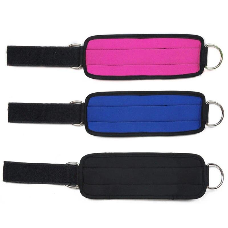 Эспандер для бодибилдинга, D-образное кольцо, ремешок на щиколотке, пряжка для тренажерного зала, новейшие манжеты на щиколотке с несколькими бедрами, силовая веревка для поднятия тяжестей, фитнес-веревки