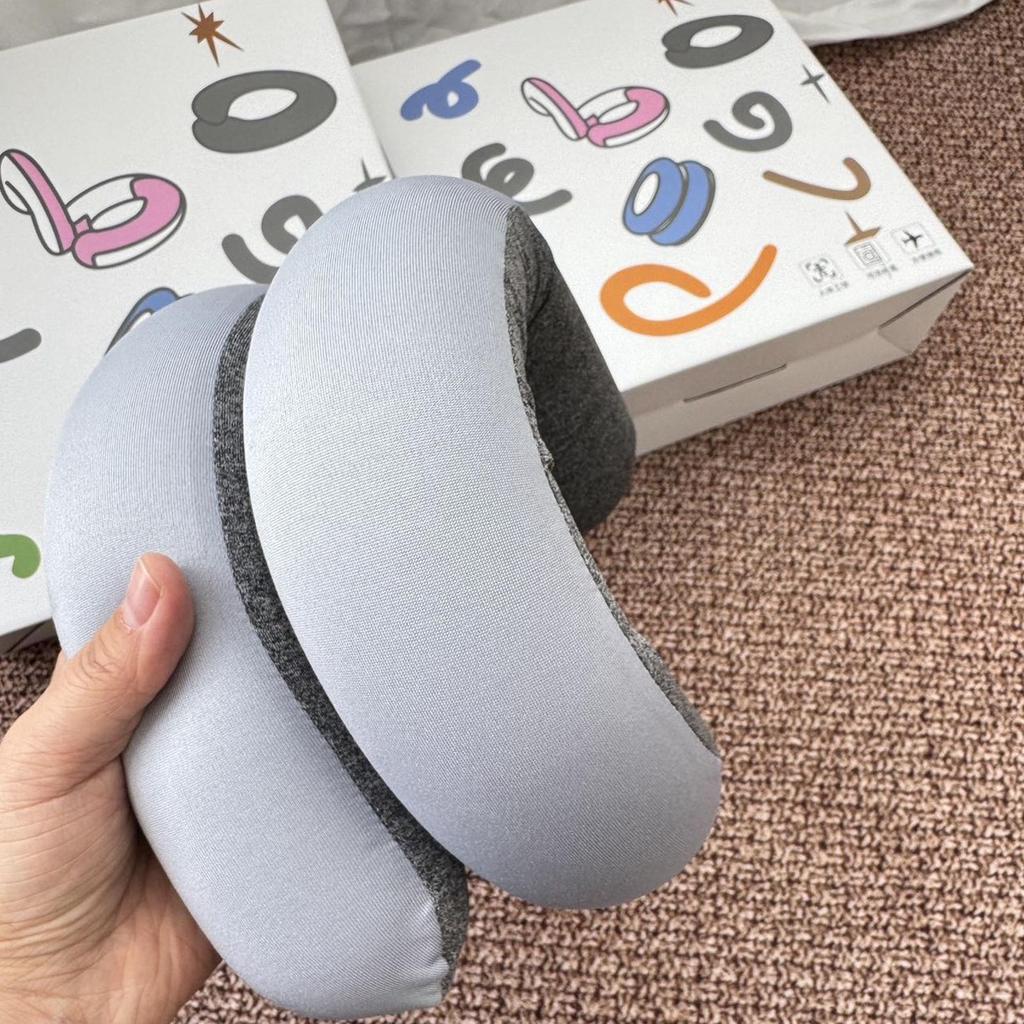 Neck Pillow For Travel Flexible Spiral Wrapping Scarf Lightweight Neck Pillow For Travel For Home Office Car Rides Airplane Road
