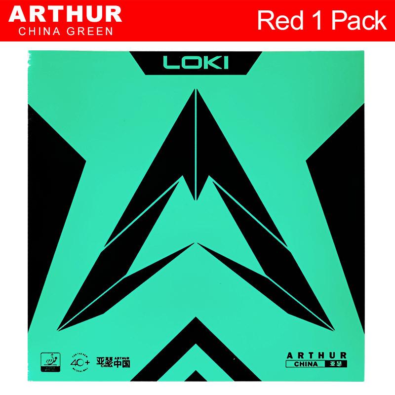 LOKI ARTHUR Series Table Tennis Rubber Sticky Professional Ping Pong Rubber Sheet Pre-tuned Sponge Arthur China Asia Europe