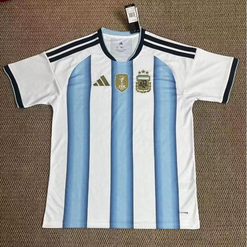 2026 Argentina Home Soccer Jersey Mens Short Sleeve Football Shirt S-XXL