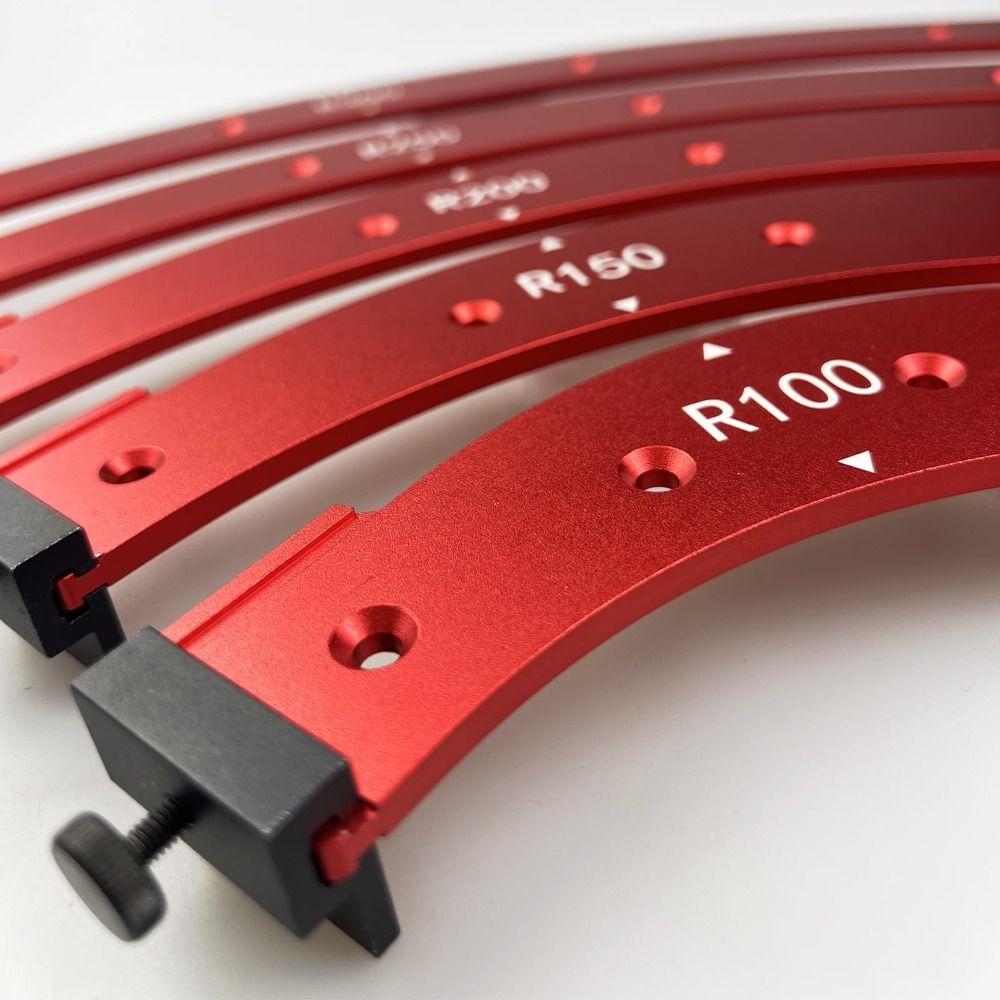 R100 R150 R200 R250 R300 Corner Routing Guide Aluminium Zinc Zinc Alloy Radius Jig Arc Mold  Trimming Machine