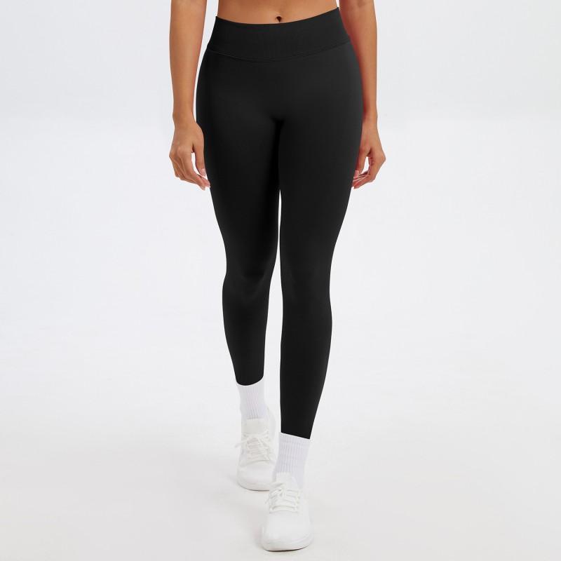 High-Waisted Seamless Yoga Leggings With Butt-Lifting Support Stretchy Workout Pants Women