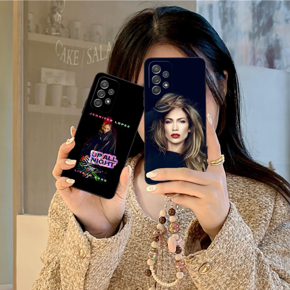 Чехол для мобильного телефона Jennifer Lopez для Samsung Galaxy M55 54 42 35 34 33 32 23 22 15 14 13 12 F55 5G Цветной Чехол Красивый
