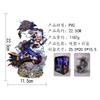 Hot Sell 23cm New Pirate King Handmade Nica Lufei Vs Longkaiduo Statue Anime Model Tide Play Ornament Handmade Holiday Gift