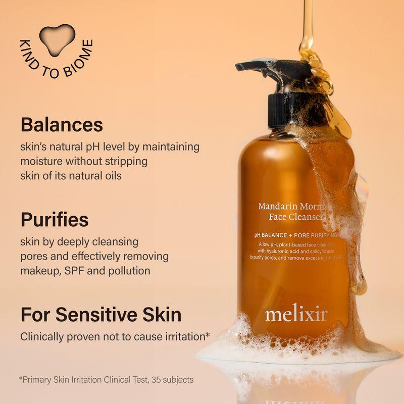 [Melixir] Mandarin Morning Face Cleanser 250ml
