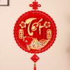 Vietnamese Lunar New Year Wall Hanging Ornament Felt Fabric Door Front Pendant  New Year Decoration
