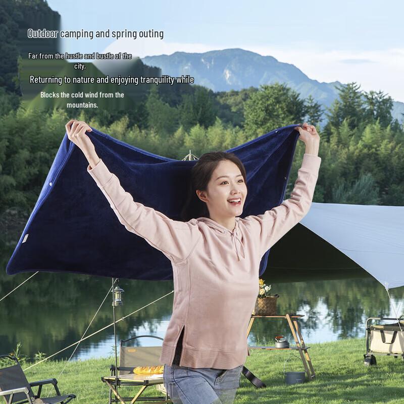 Portable USB Heated Massage Shawl CN plug (adapter included)