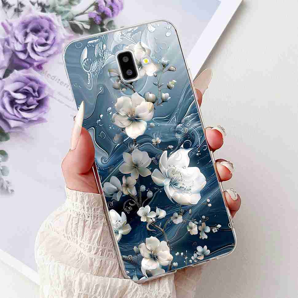 Чехол для Samsung Galaxy J6 Plus J610F J610G Популярный Расписной Чехол для Телефона Мягкие Силиконовые Чехлы Для Samsung J6 Plus GalaxyJ6+ Coque