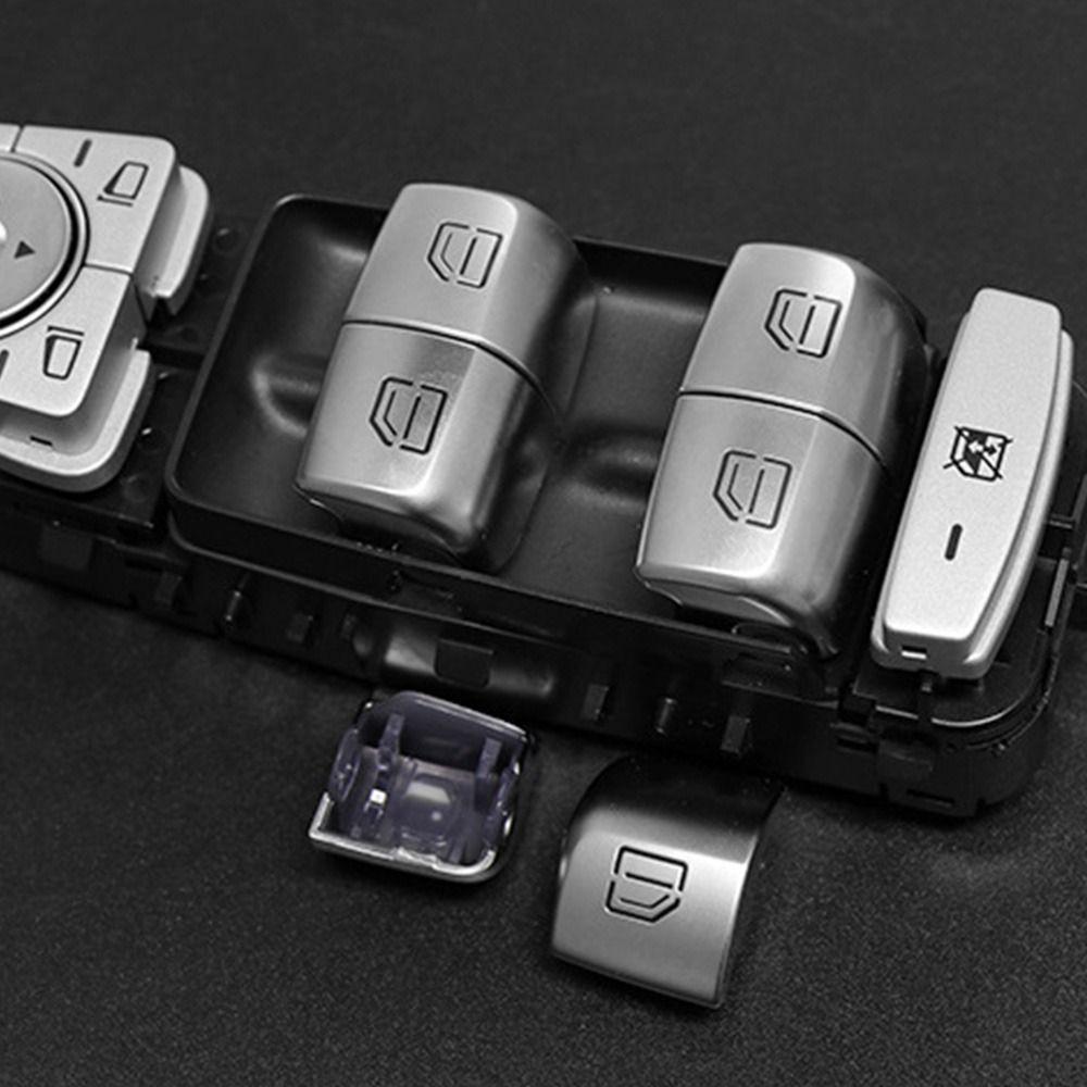 Benz Button Caps Electric Master Window Switch Panel Master Console Glass Lift Control Switch