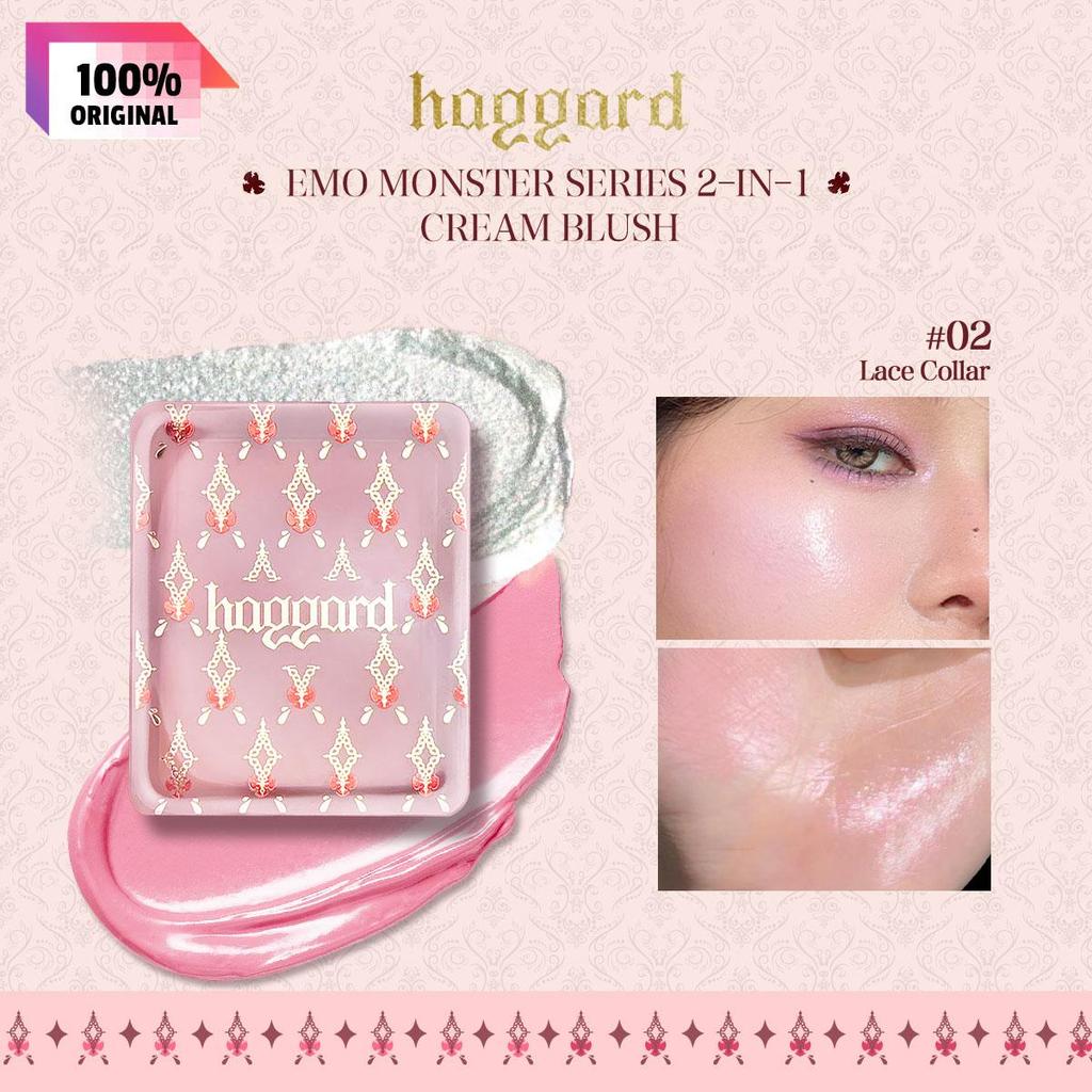 HaGGarD Кремовые румяна 2-в-1 Emo Monster Series - Dream of the Nuclear Moon, 7 г