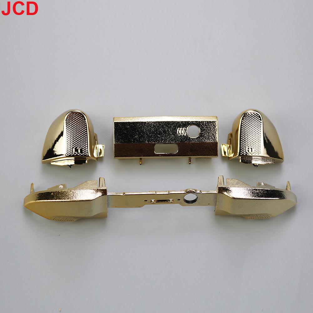 JCD1set For Xbox Series X S XSX XSS Controller Electroplated RB LB Bumper RT LT Trigger Button Middle Bar Holder Repair Parts
