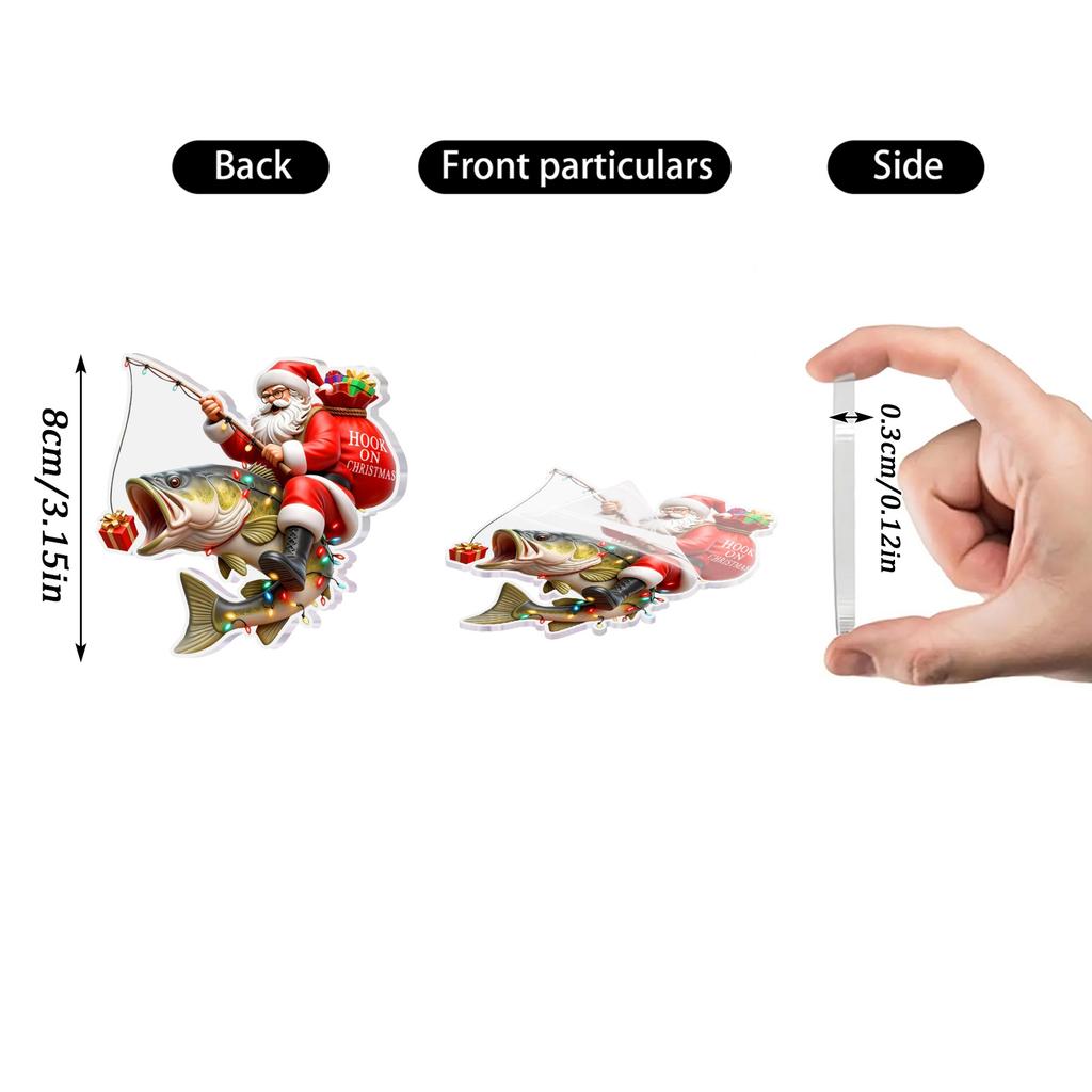 2D Рождественские подвески — идеальные праздничные декоративные подвески и приятные подарки-подвески