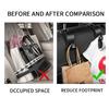 AVI4   2Pcs Car Hidden Seat Back Hook Multi-function Storage Hook For Nissan Sylphy Cube Juke Rogue TIIDA Pulsar Maxima