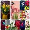 Чехол для телефона «Тюльпан» для iPhone Samsung Galaxy Redmi Xiaomi Oppo OnePlus Note SA 7 8 9 10 11 12 13 14 20 21 22 23 53 54 Pro Max Plus Ultra TPU Soft