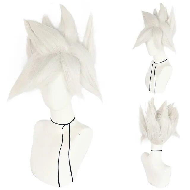 Взрослый аниме синтетический Dragon Ball Z Saiyan Son Goku Gogeta Vegetto косплей парик для Хэллоуина и Рождества Косплей