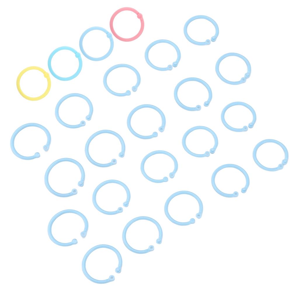 20 шт. Гибкая пряжка для листов книги 30 мм, одинарная бумага для картотек