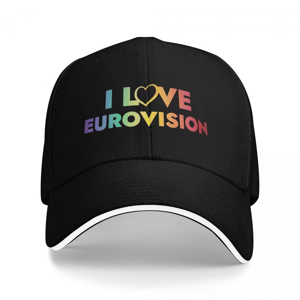 Логотип конкурса песни Евровидение Бейсболки Snapback Кепки-бейсболки Дышащие Повседневные Кепки для улицы Унисекс