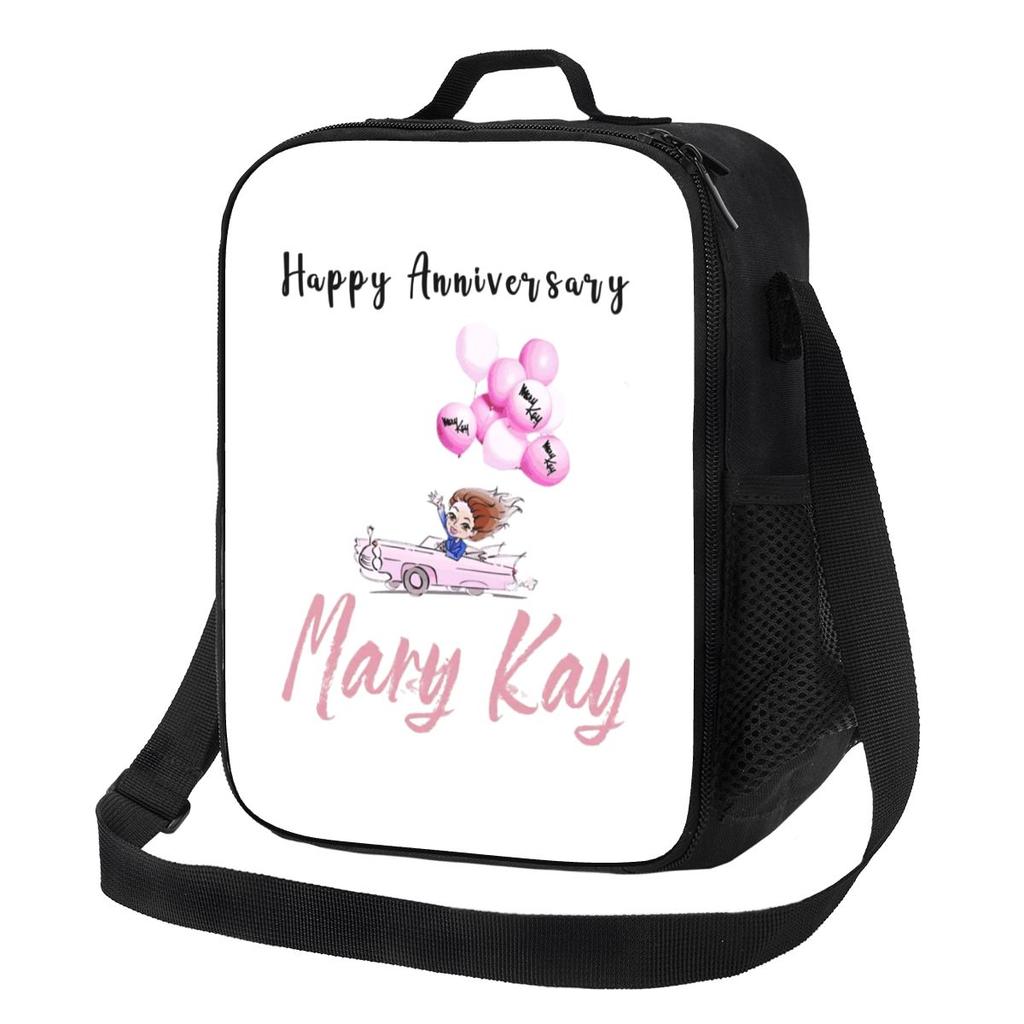Mary Kay Косметика Изолированная Сумка-Ланчбокс для Школы Пикника Хранение Контейнеры для Еды Портативный Контейнер Термосумка Термоланчбокс Сумка-Тоут