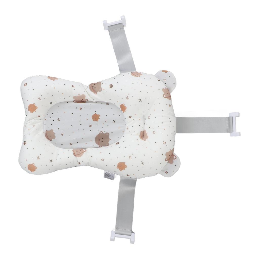 Baby Bath Mat Prevent Slip Soft Quick Dry Lightweight Sitting and Lying Down Infant Bath Cushion