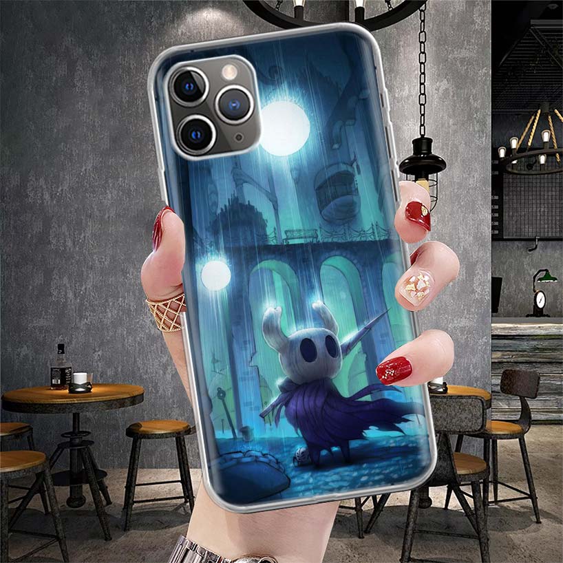 Hollow Knight Cartoon Soft Phone Case For IPhone 11 17 Air 16E 16 Pro Max 15 + 14 Plus 13 Mini 12 Apple 7 SE 8 Fundas Coque 11 1