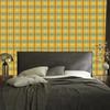 Wallpaper Yellow and blue checkered gold, yellow and lime 50x1000