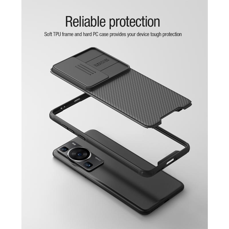 Чехол Nillkin CamShield Pro с магнитной выдвижной крышкой для камеры Huawei P60 Pro, защитный чехол для объектива Huawei P60