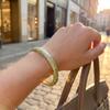 Enamel Floral Vintage Cloisonne Bangle Traditional Women's Hand Bracelet  Girls