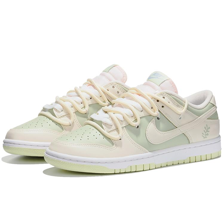 Nike Dunk Low Lime Ice Низкие кеды для скейтбординга Женские Бежево-зеленые DD1503-600(Команда62-)
